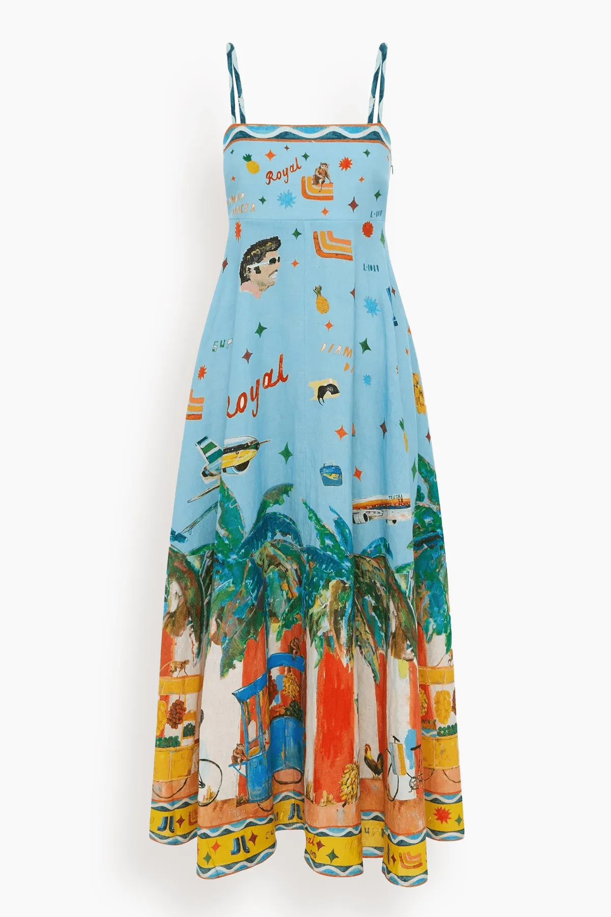 All Aboard Sundress in Multi