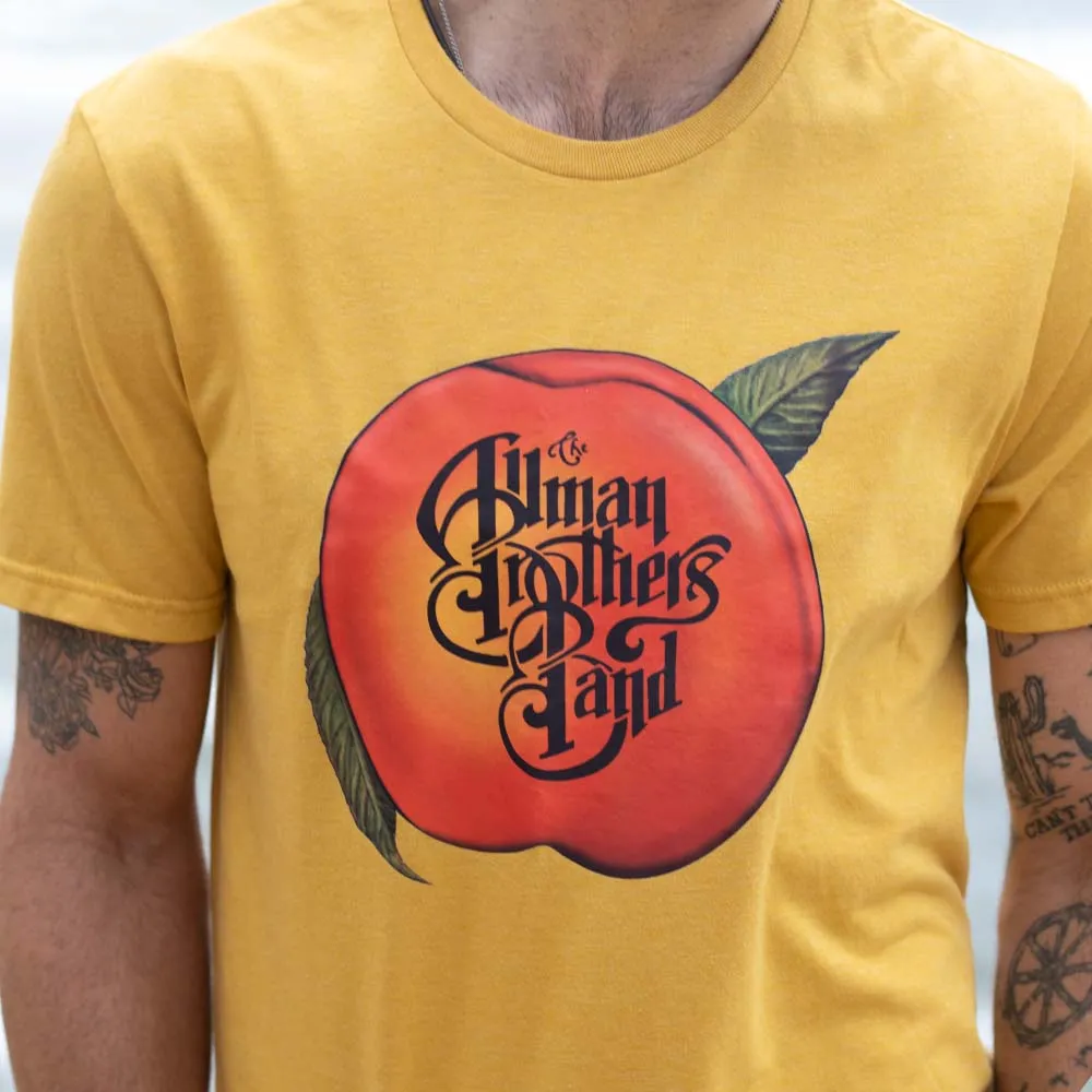 Allman Brothers Band | Eco Friendly Tee | Yellow Peach