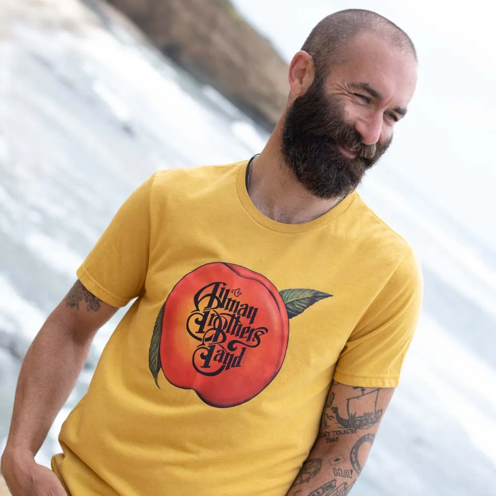 Allman Brothers Band | Eco Friendly Tee | Yellow Peach