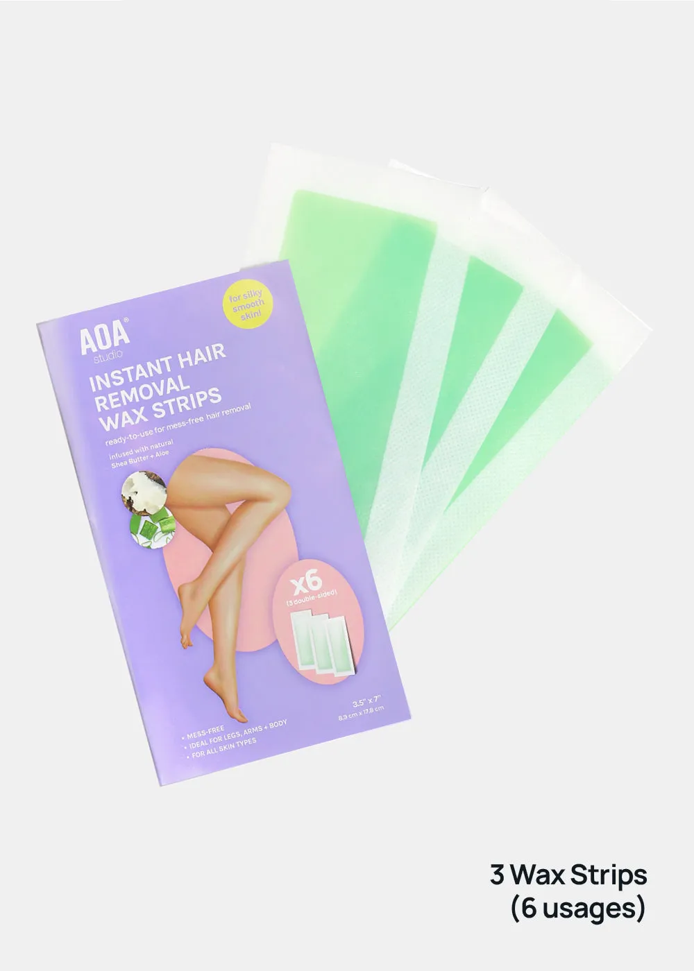 AOA Instant Hair Removal Wax Strips