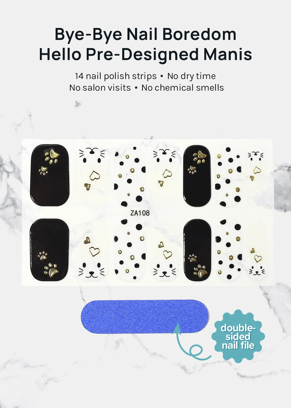 AOA Nail Polish Strips: Toulouse