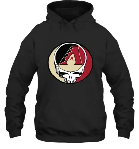 Arizona Diamondbacks Grateful Dead Steal Your Face Baseball Adult Hoodie Sweatshirt