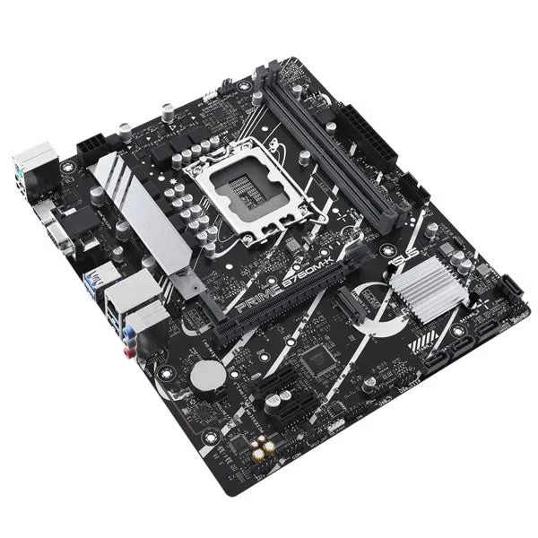 ASUS PRIME B760M-K D4 Intel Raptor Lake Socket LGA 1700 Micro-ATX Motherboard