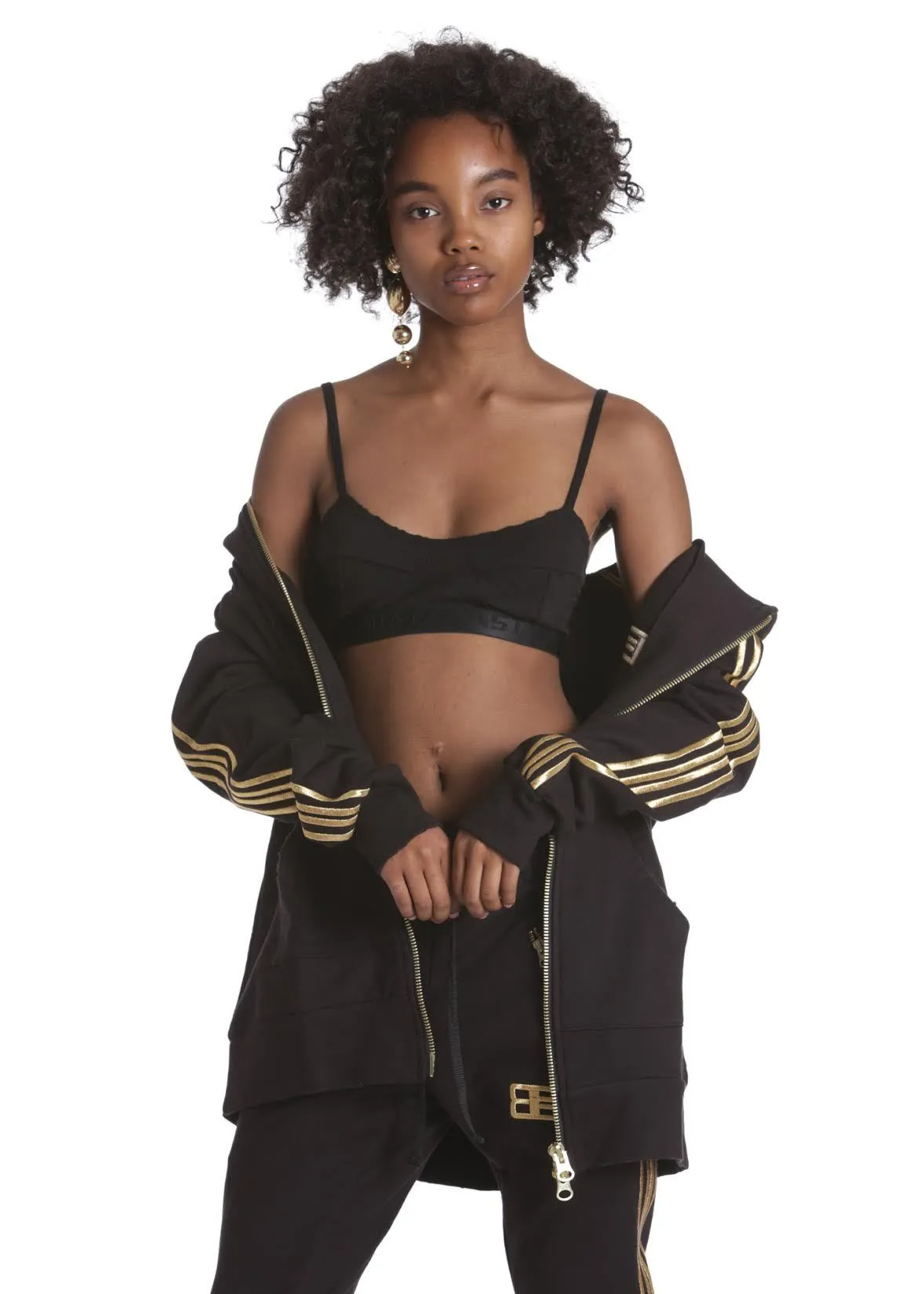 Baja East x Related Women's Black Bralette 3-Pack