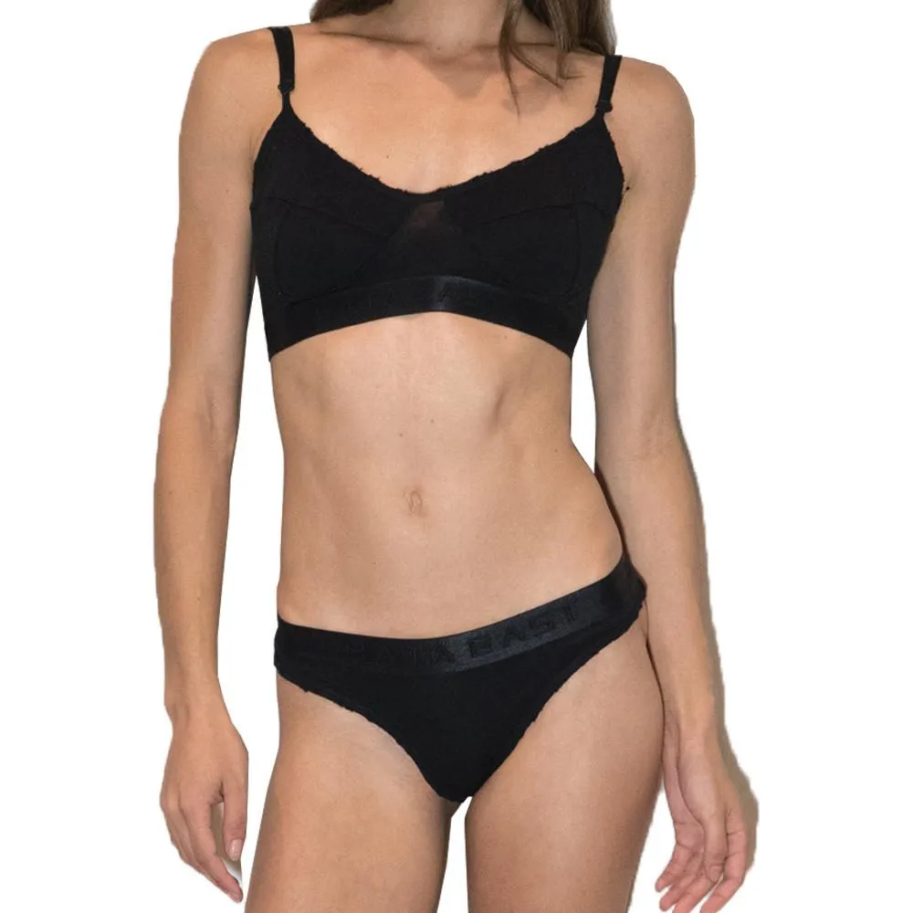 Baja East x Related Women's Black Bralette 3-Pack