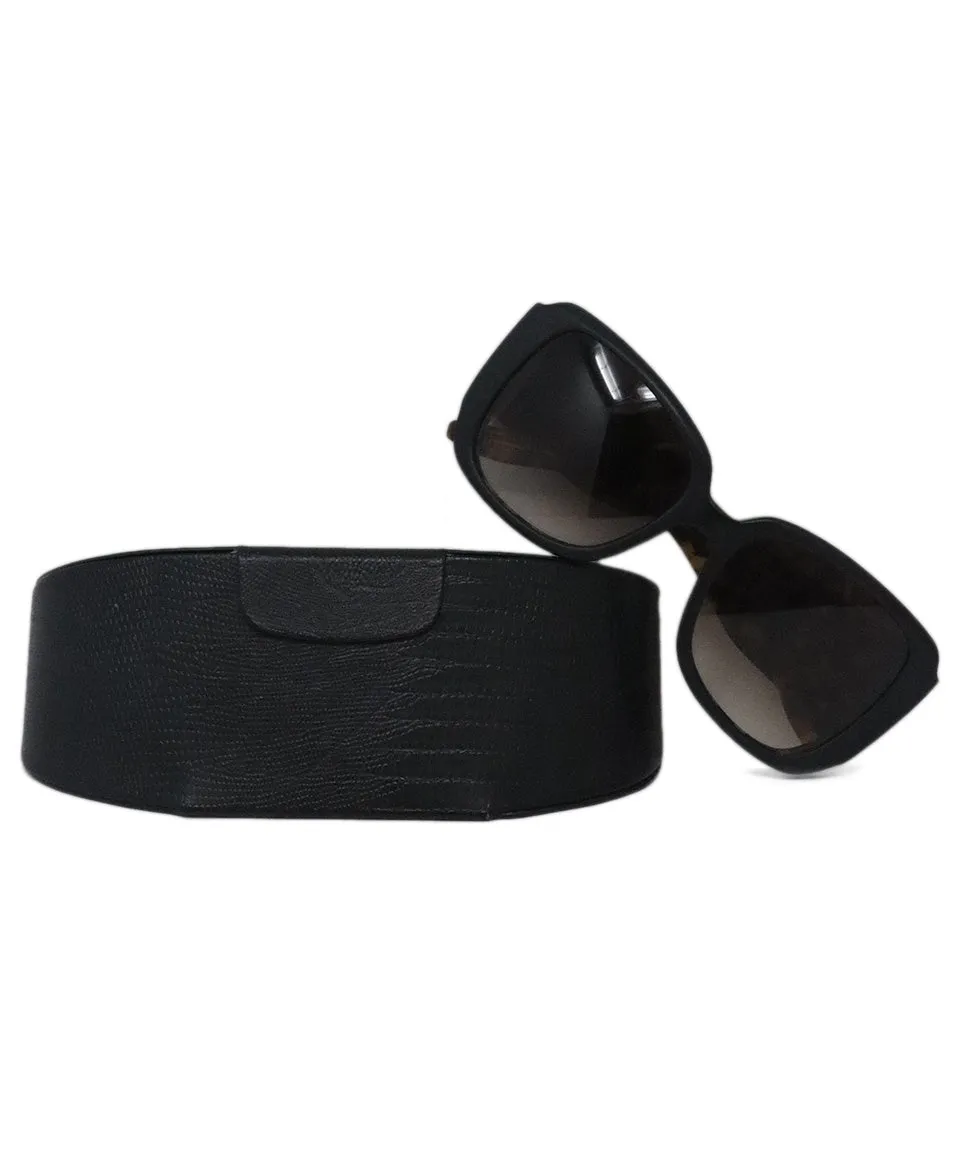 Barton Perreira Black & Tortoise Shell Sunglasses