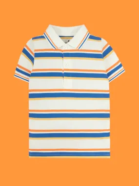 BOY'S CLASSIC STRIPER POLO SHIRT