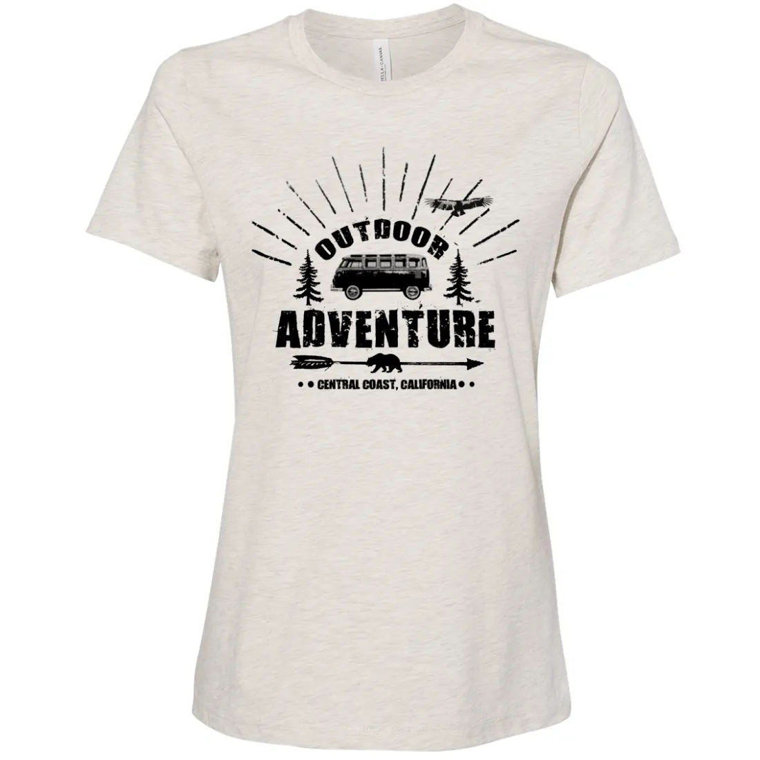 California Outdoor Adventure Women's Relaxed Jersey Tee