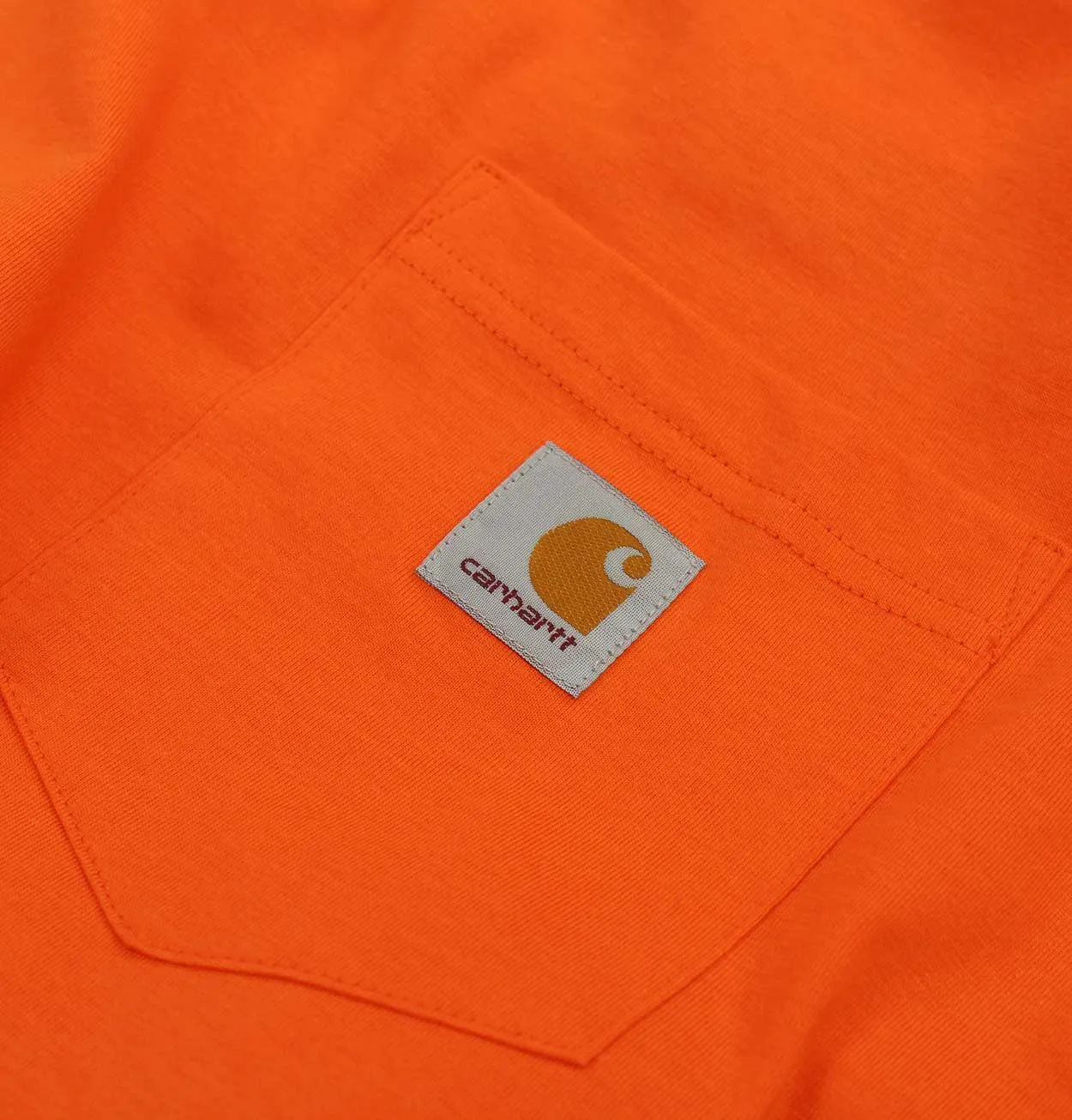 Carhartt WIP Long Sleeve Pocket T-Shirt in Pepper