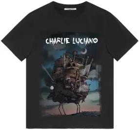 Charlie Luciano Moving Castle T-Shirt Black