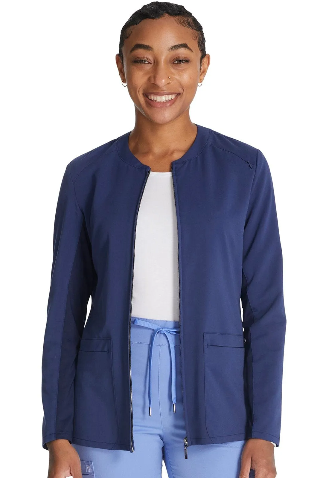 Cherokee Atmos  Zip Front Scrub Jacket CK356A