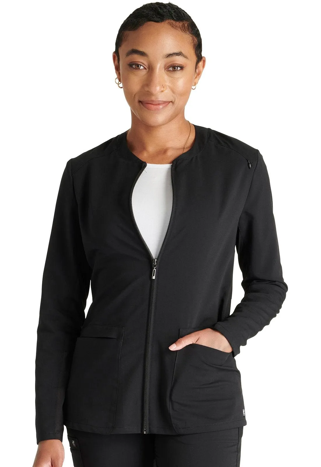 Cherokee Atmos  Zip Front Scrub Jacket CK356A