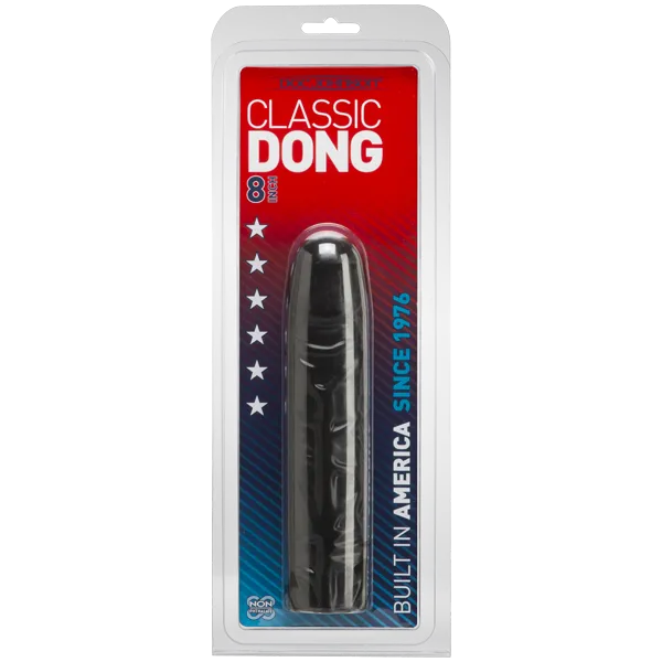 Classic Dong 8 inches Black