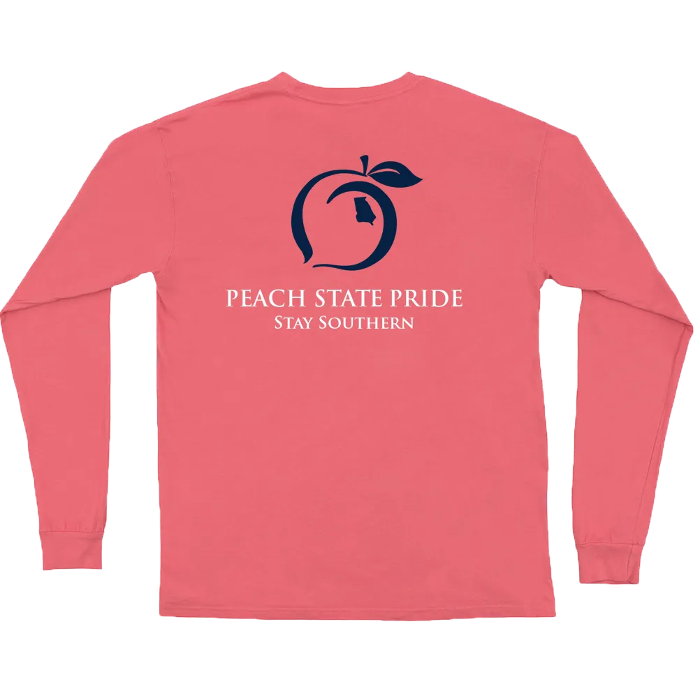 Classic Stay Southern Long Sleeve Pocket Tee