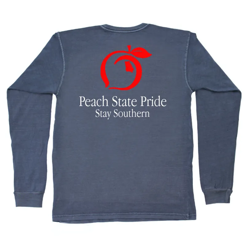 Classic Stay Southern Long Sleeve Pocket Tee