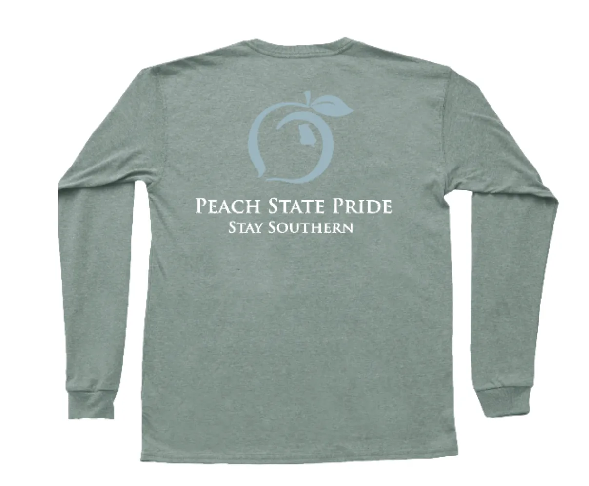 Classic Stay Southern Long Sleeve Pocket Tee