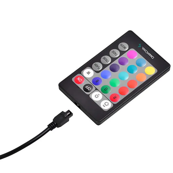 DeepCool RGB350 LED Strip With 3X Primary Colours, RGB SYNC and 12V RGB 4Pin Port