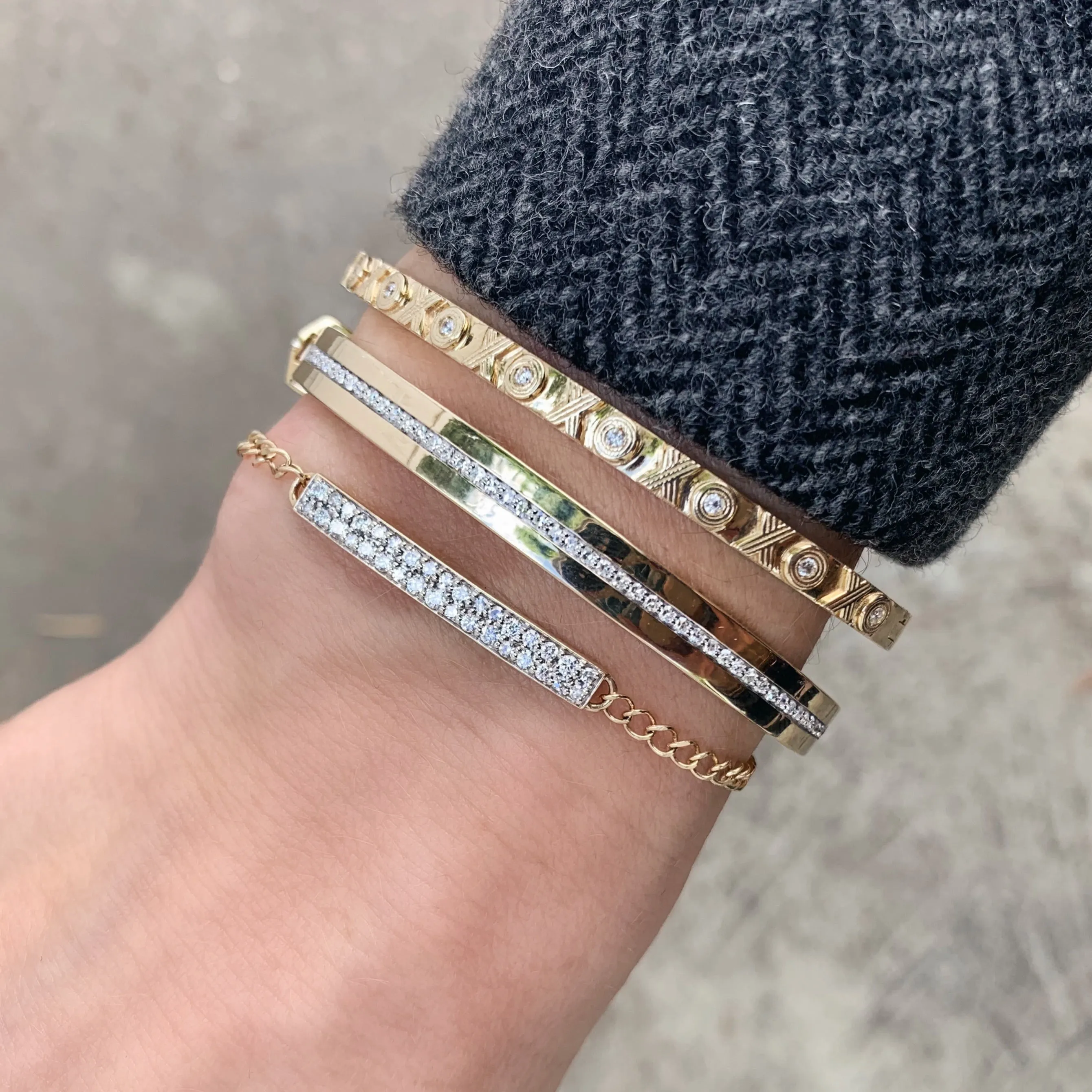 Diamond ID Bracelet