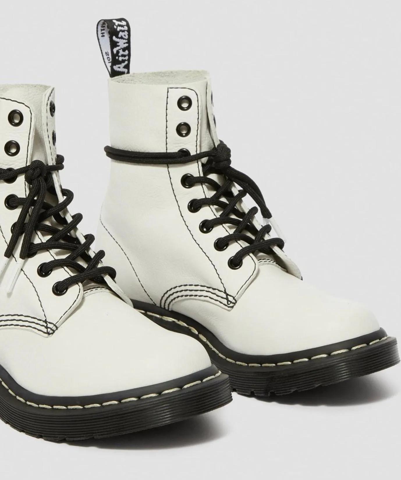 Dr.Martens 1460 Pascal BW Virginia weiss schwarz 25818113