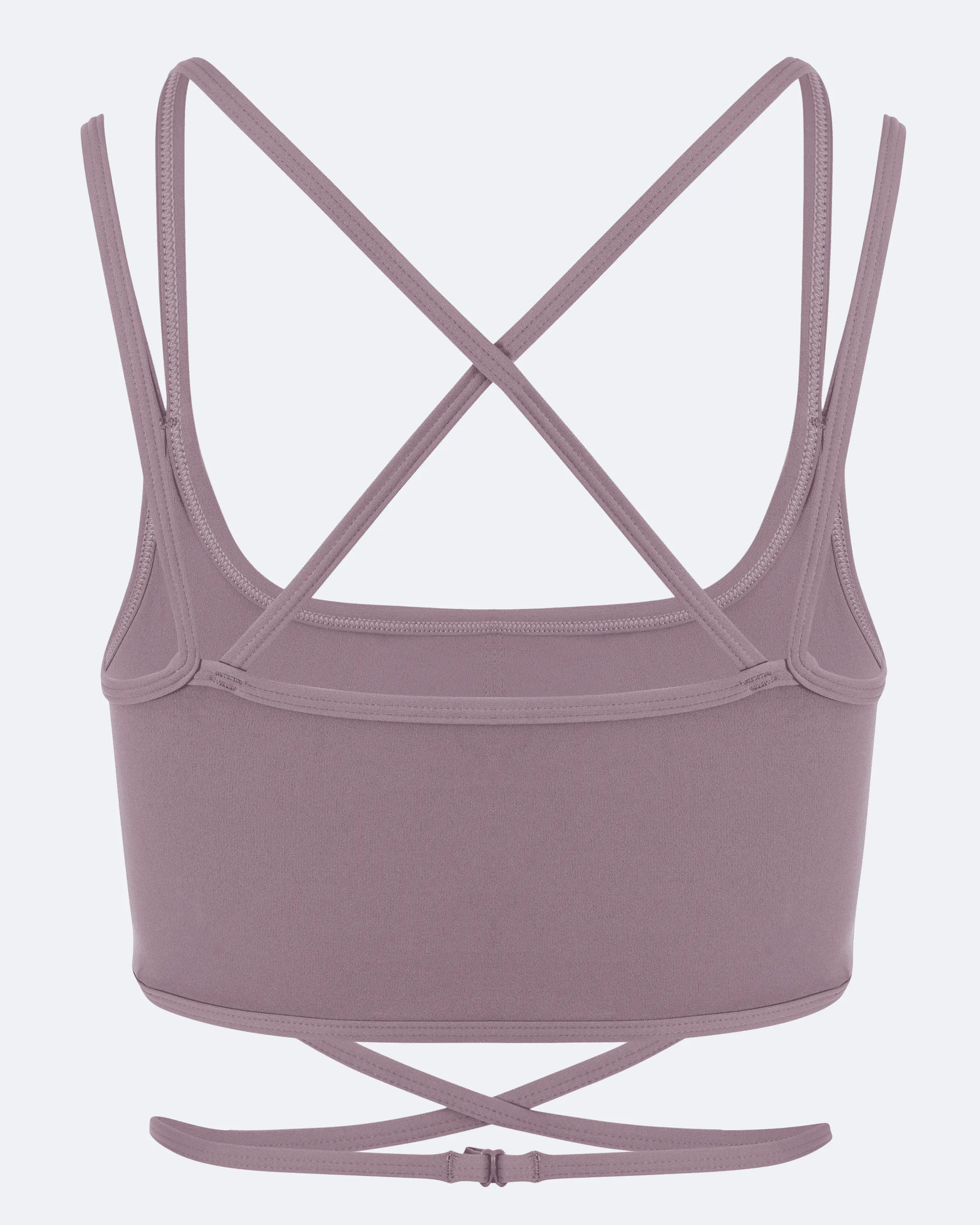 Dusty Pink Strappy Front Top