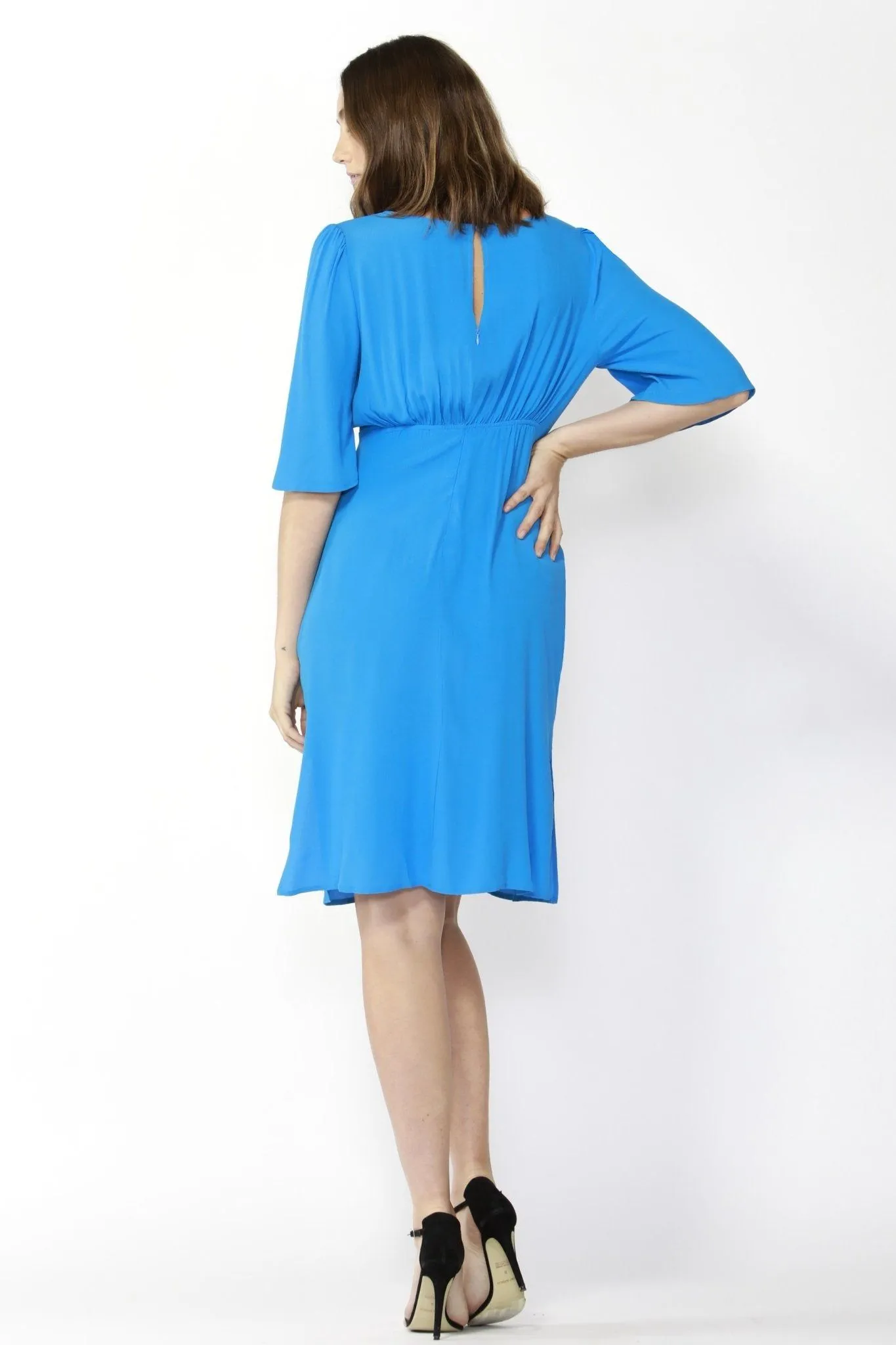 Fate   Becker Keep It Real Dress in Blue