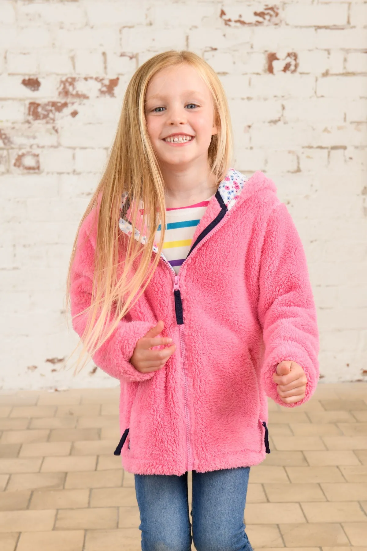 Gracie Sherpa Fleece - Blush Pink