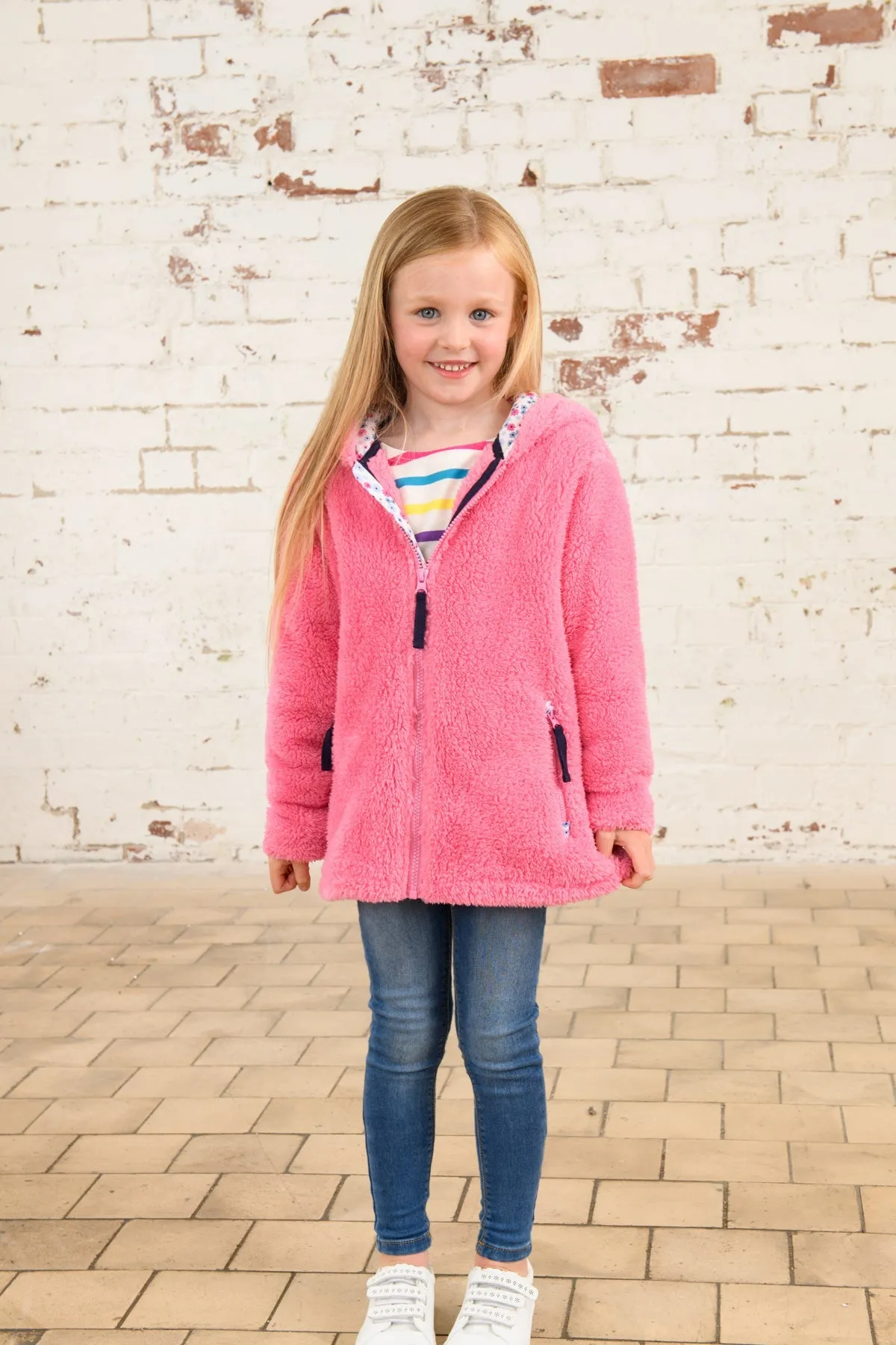 Gracie Sherpa Fleece - Blush Pink