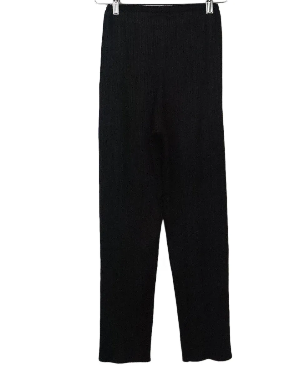 Issey Miyake Black Pleated Pants sz 0