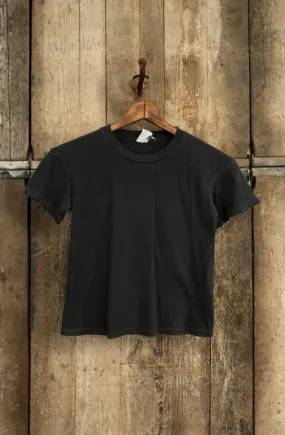 Madeworn Crop Tee - Coal