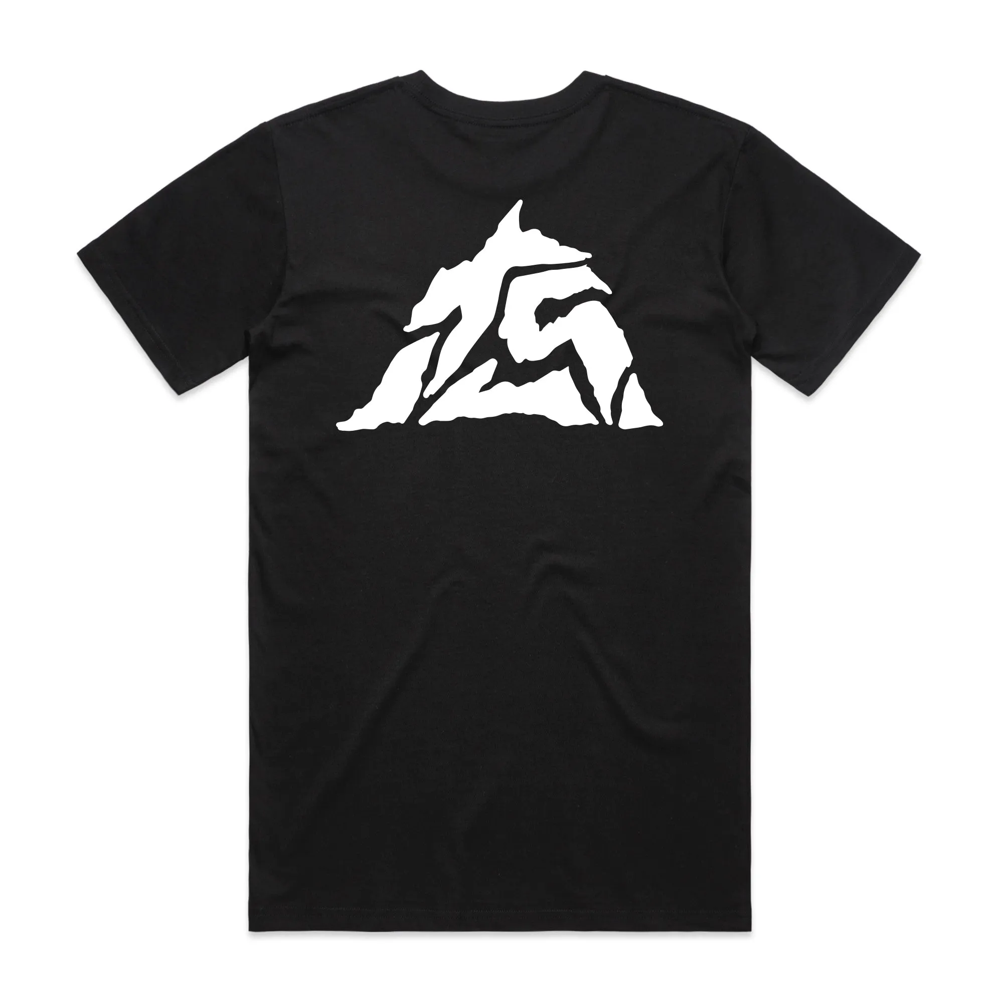 Mountain logo [Soft Coton Tee] Black