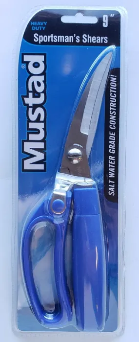 Mustad Heavy Duty 9in Sportsman's Shears