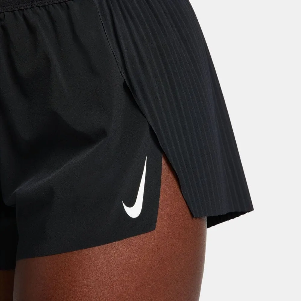 Nike Women's AeroSwift Dri-Fit ADV Mid-Rise Brief-Lined Running Shorts