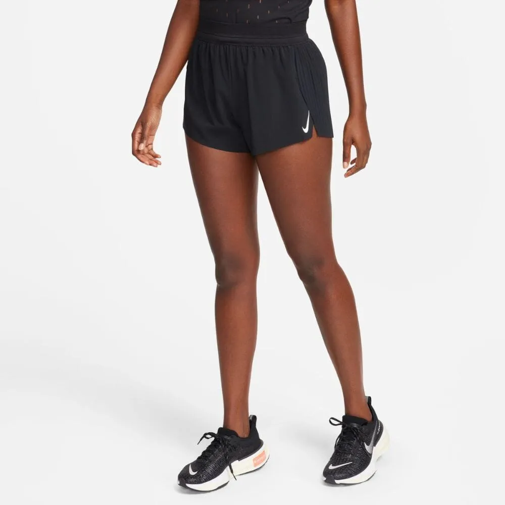 Nike Women's AeroSwift Dri-Fit ADV Mid-Rise Brief-Lined Running Shorts