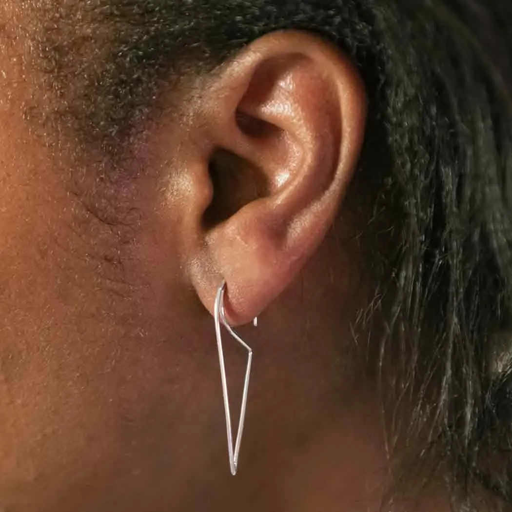 On Point Triangle Earrings