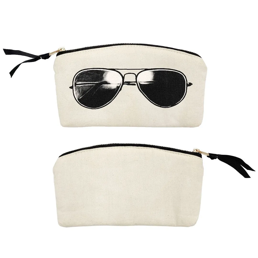 Pilot Glasses Case, Cream