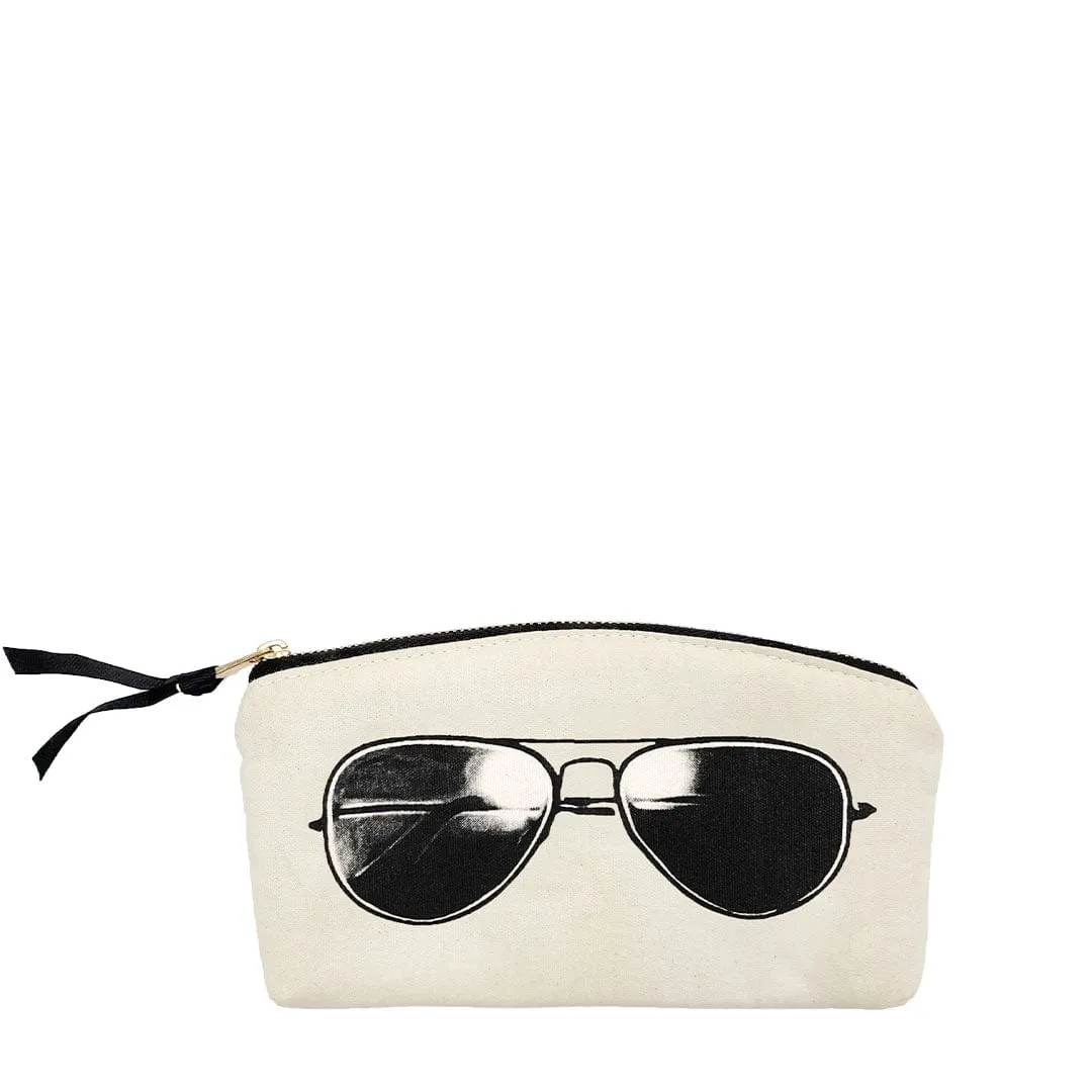 Pilot Glasses Case, Cream