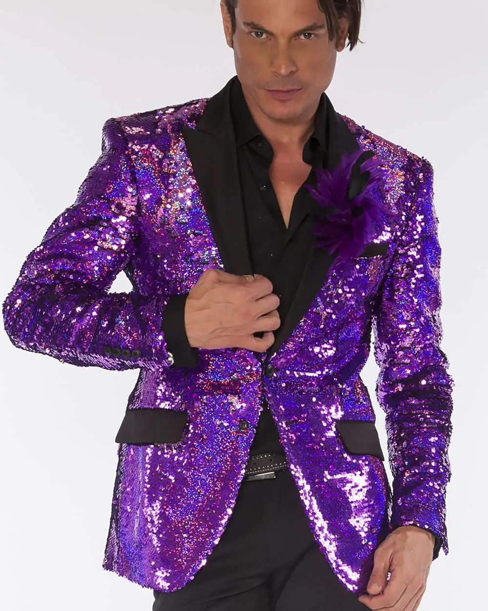 Sequin Blazers - Sequin Violet Pink - Prom - Tuxedo - Wedding