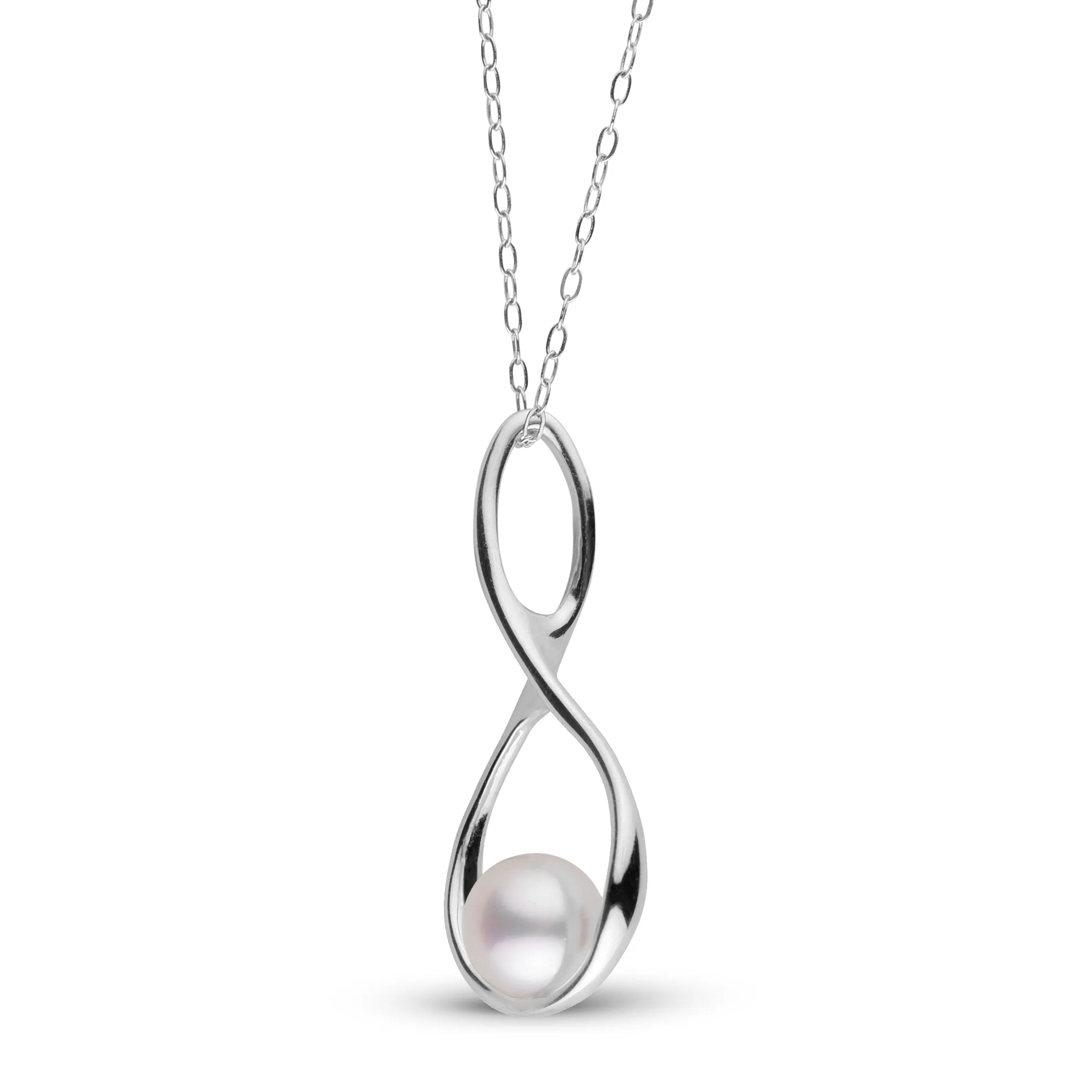 Wishbone Collection 7.0-7.5 mm Akoya Pearl Pendant