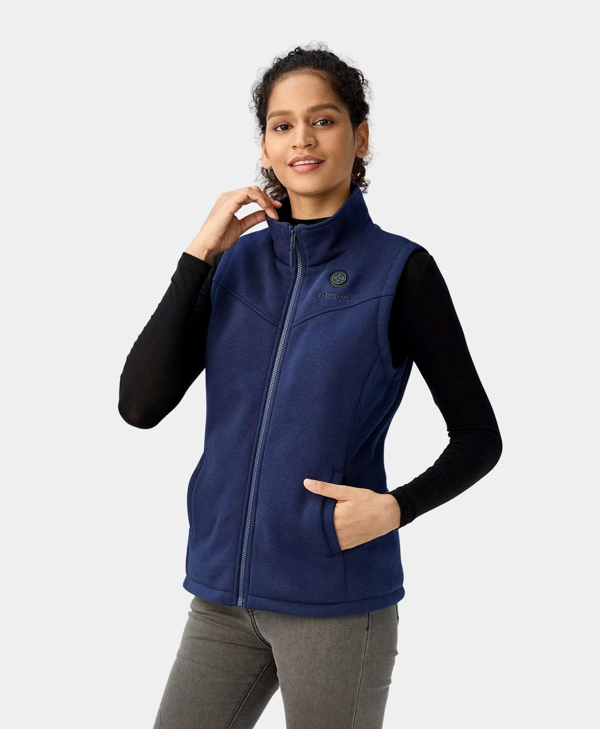 Women's Heated Fleece Vest - New Colors