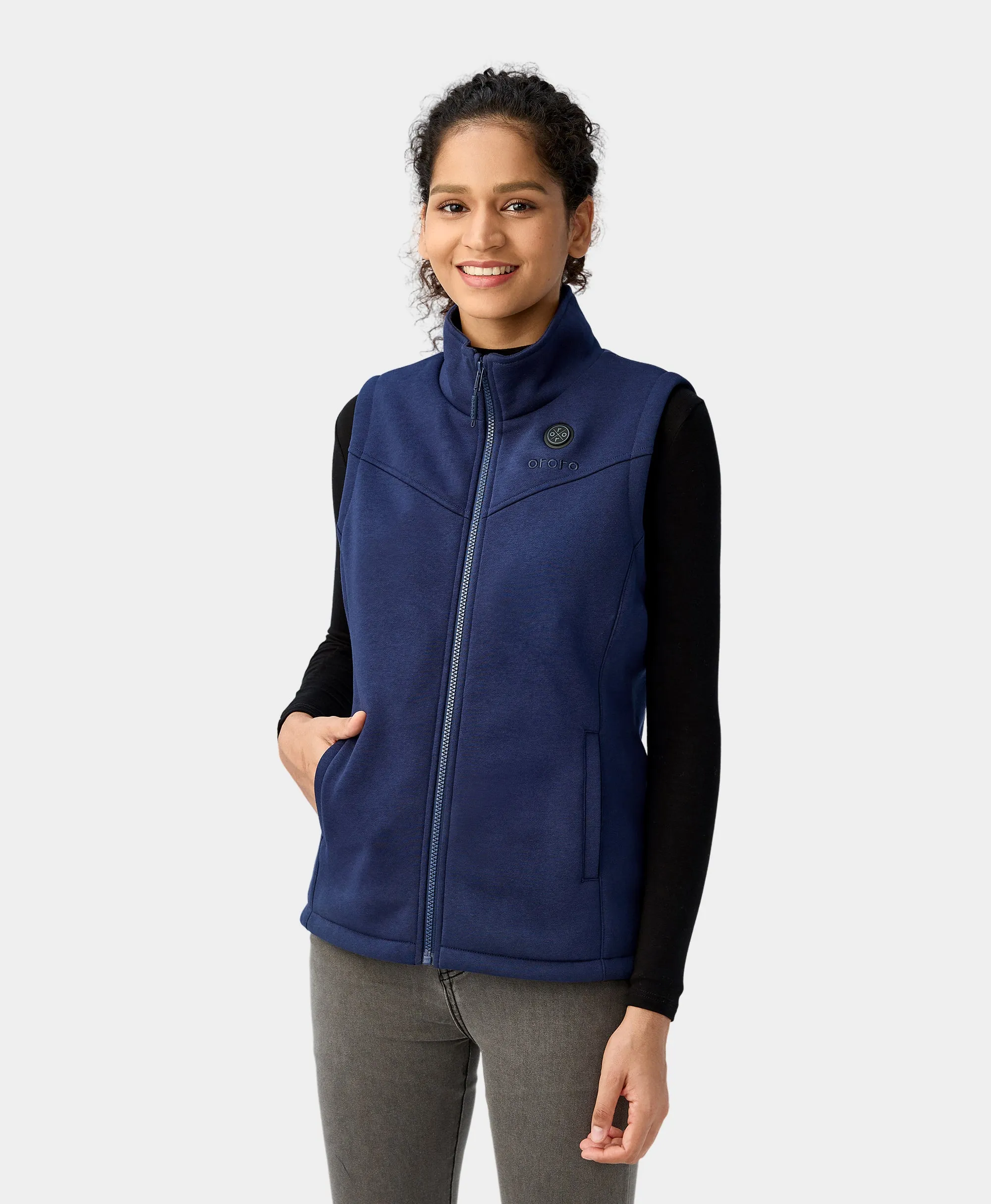 Women's Heated Fleece Vest - New Colors