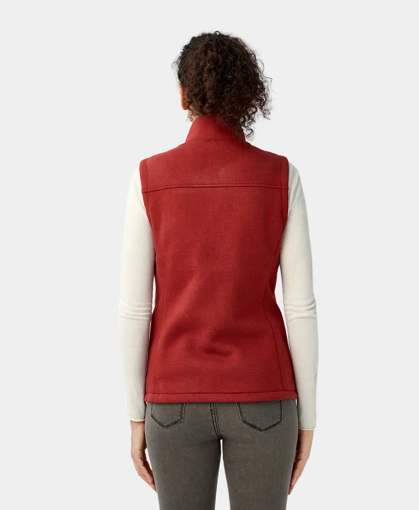 Women's Heated Fleece Vest - New Colors