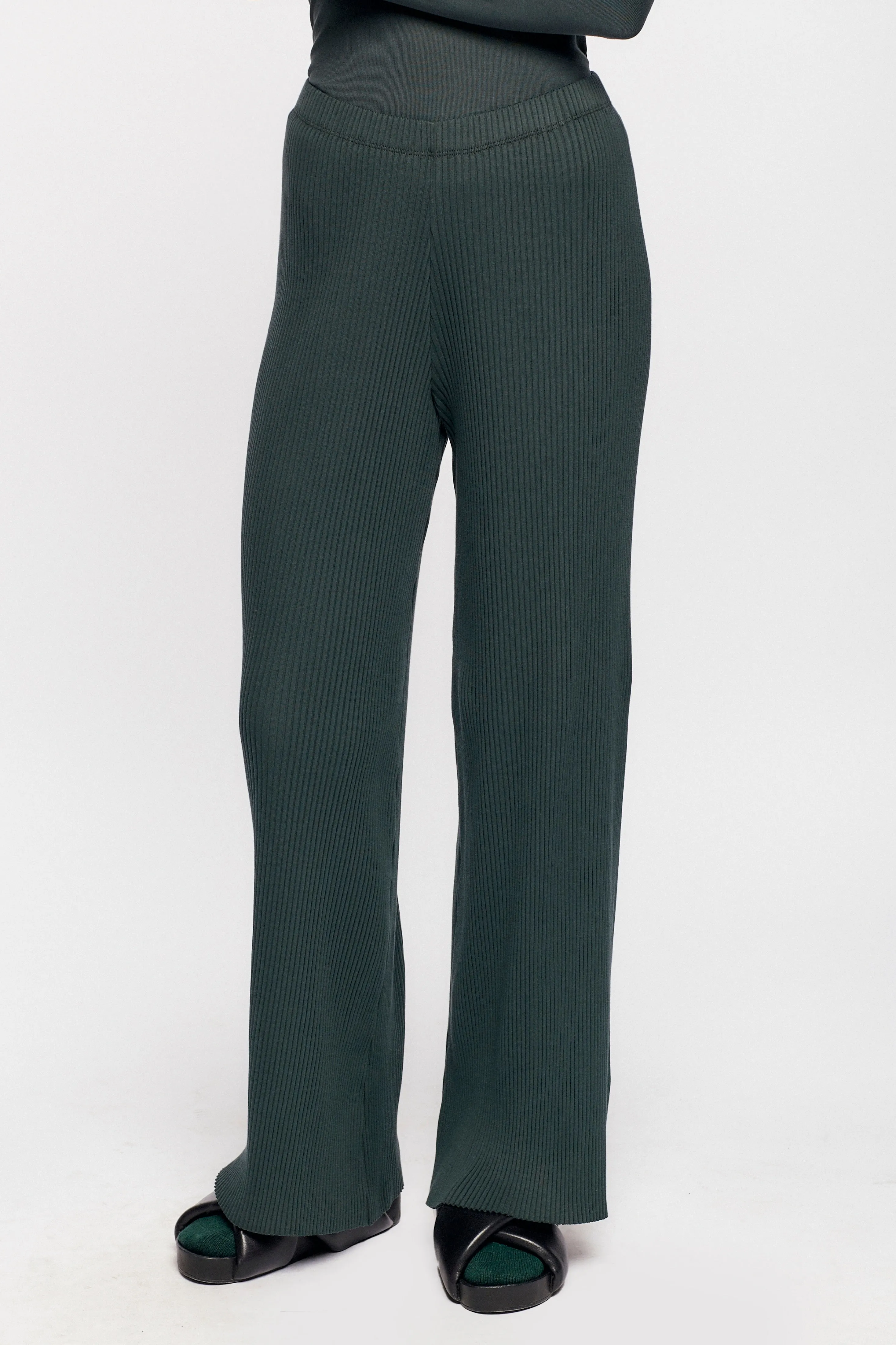 Women's Nile Rib Pant in Racing Green