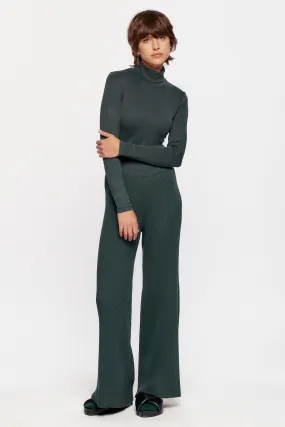 Women's Nile Rib Pant in Racing Green